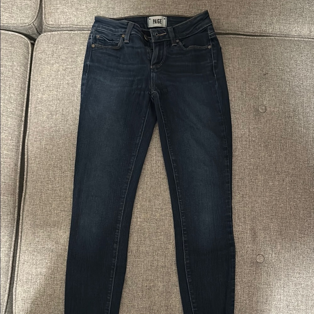 PAIGE Blue Skinny Jeans Classic Fit